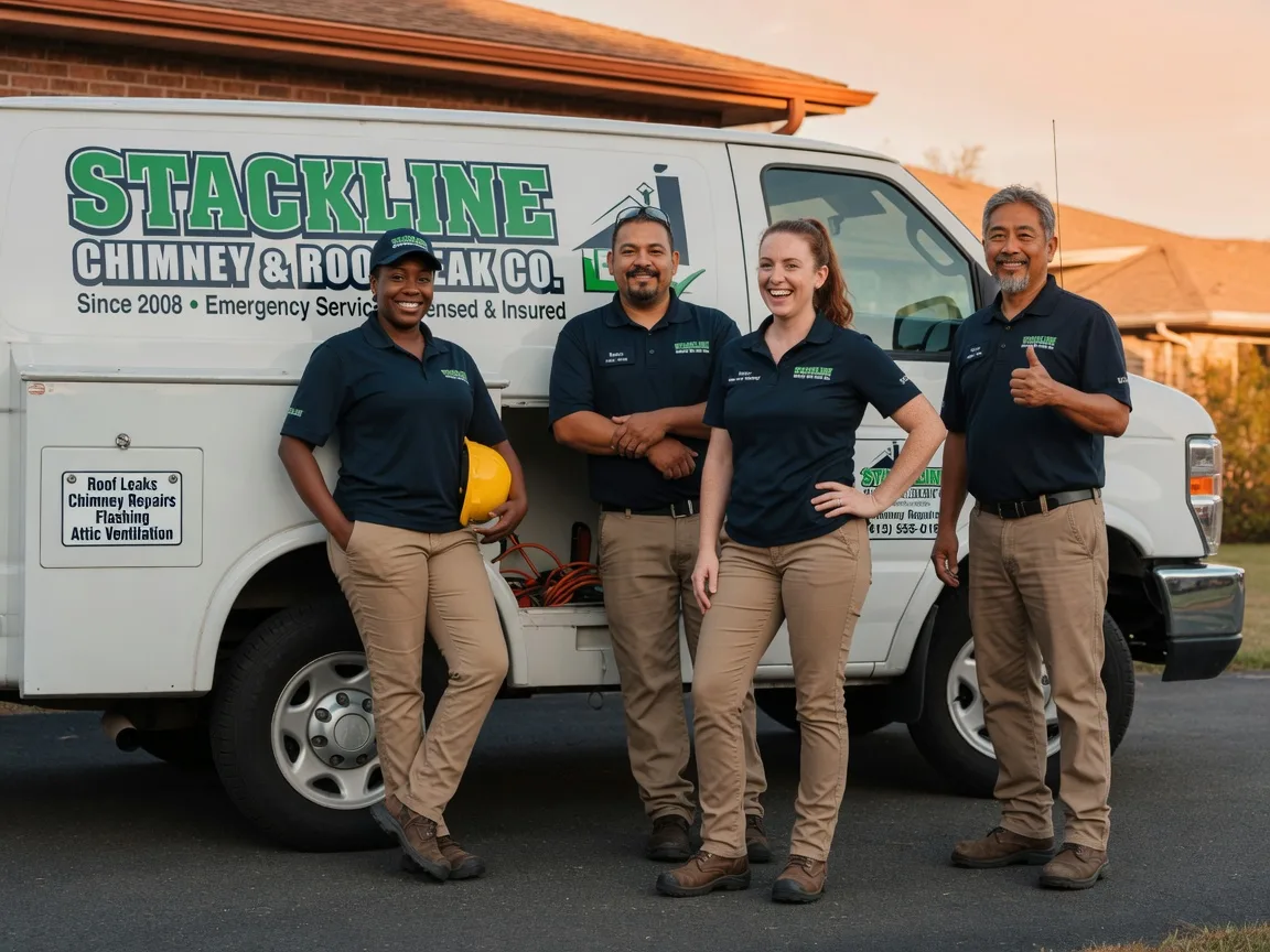 Chimney flashing repair company in Crescent, PA